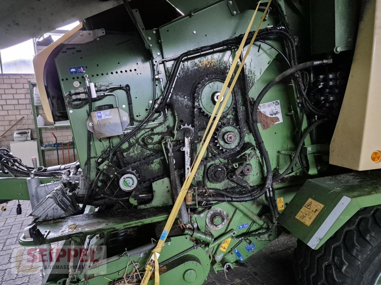 Rundballenwickelgerät del tipo Krone COMPRIMA CF 155 XC BRANDSCHADEN, Gebrauchtmaschine In Groß-Umstadt (Immagine 21)