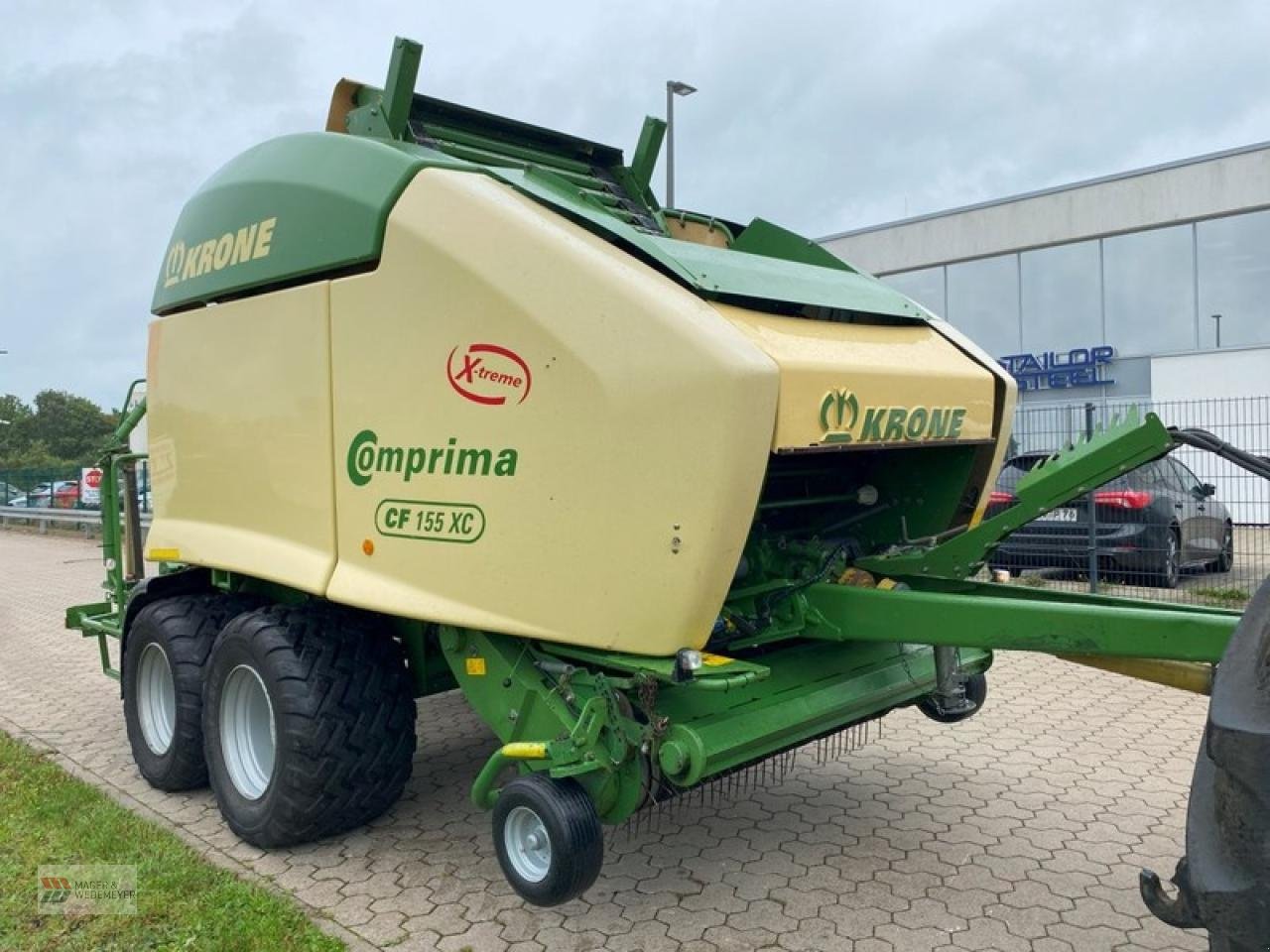 Rundballenwickelgerät des Typs Krone COMPRIMA CF 155 XC XTREME, Gebrauchtmaschine in Oyten (Bild 2)