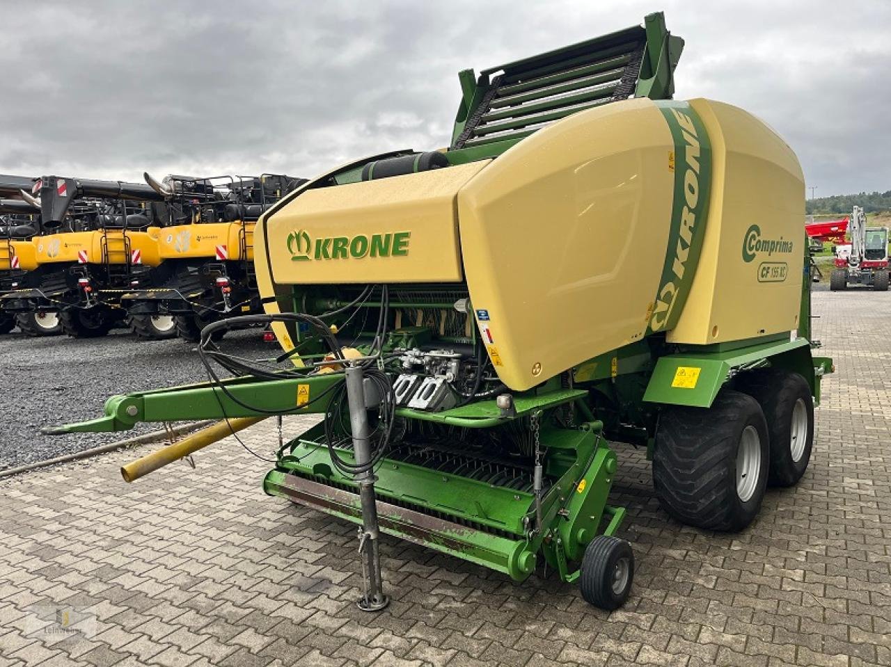 Rundballenwickelgerät des Typs Krone Comprima CF 155 XC, Gebrauchtmaschine in Neuhof - Dorfborn (Bild 2)
