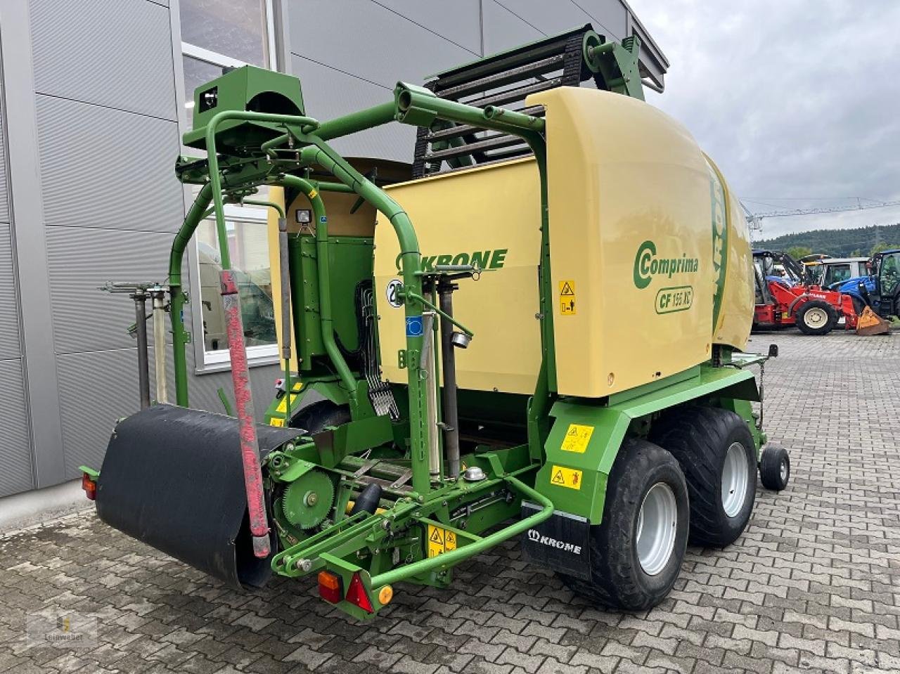 Rundballenwickelgerät des Typs Krone Comprima CF 155 XC, Gebrauchtmaschine in Neuhof - Dorfborn (Bild 3)
