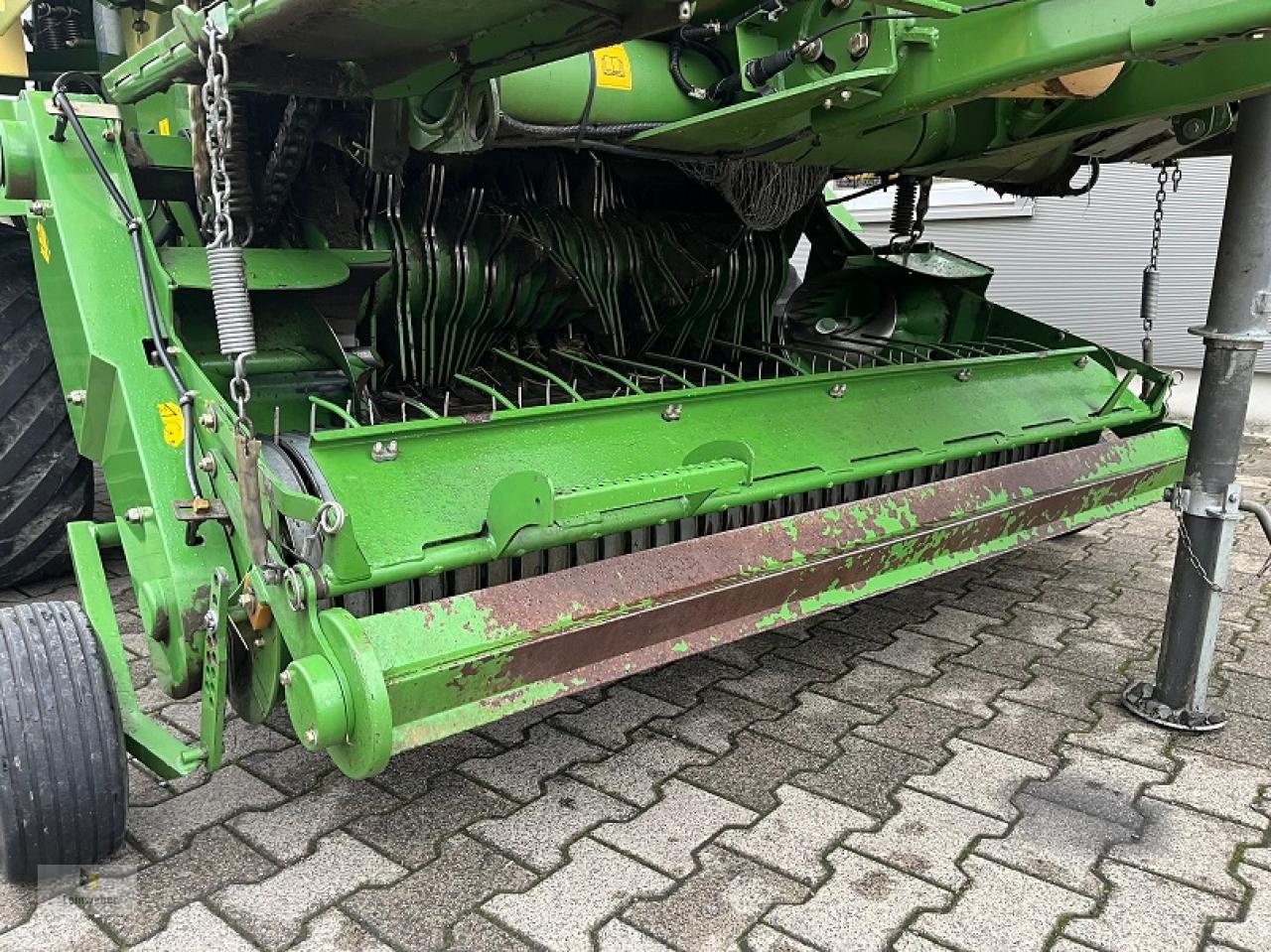 Rundballenwickelgerät des Typs Krone Comprima CF 155 XC, Gebrauchtmaschine in Neuhof - Dorfborn (Bild 7)