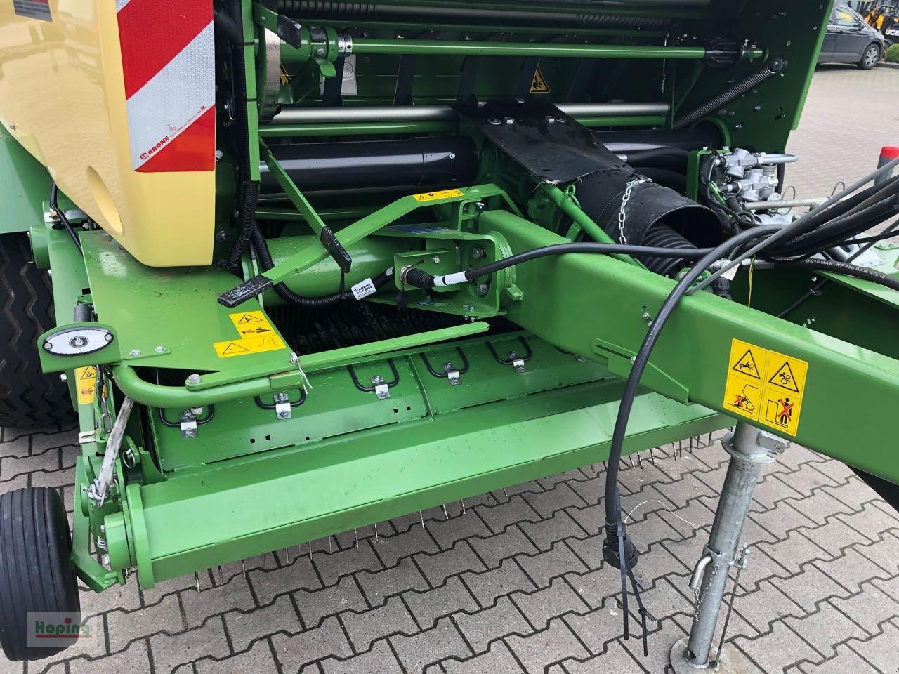 Rundballenwickelgerät des Typs Krone Comprima CF 155 XC, Gebrauchtmaschine in Bakum (Bild 7)