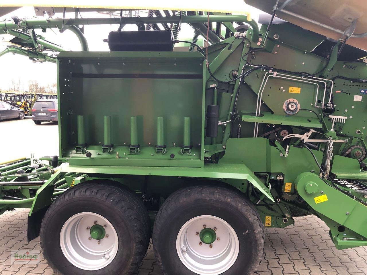 Rundballenwickelgerät des Typs Krone Comprima CF 155 XC, Gebrauchtmaschine in Bakum (Bild 11)