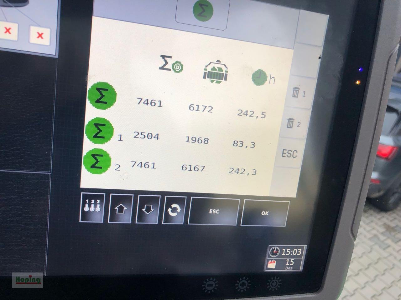 Rundballenwickelgerät des Typs Krone Comprima CF 155 XC, Gebrauchtmaschine in Bakum (Bild 14)
