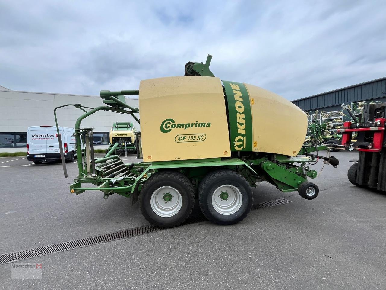 Rundballenwickelgerät του τύπου Krone Comprima CF 155, Gebrauchtmaschine σε Tönisvorst (Φωτογραφία 1)