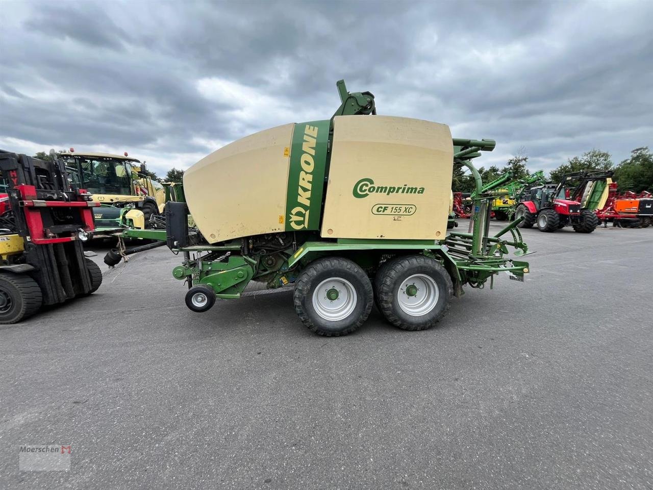 Rundballenwickelgerät του τύπου Krone Comprima CF 155, Gebrauchtmaschine σε Tönisvorst (Φωτογραφία 3)