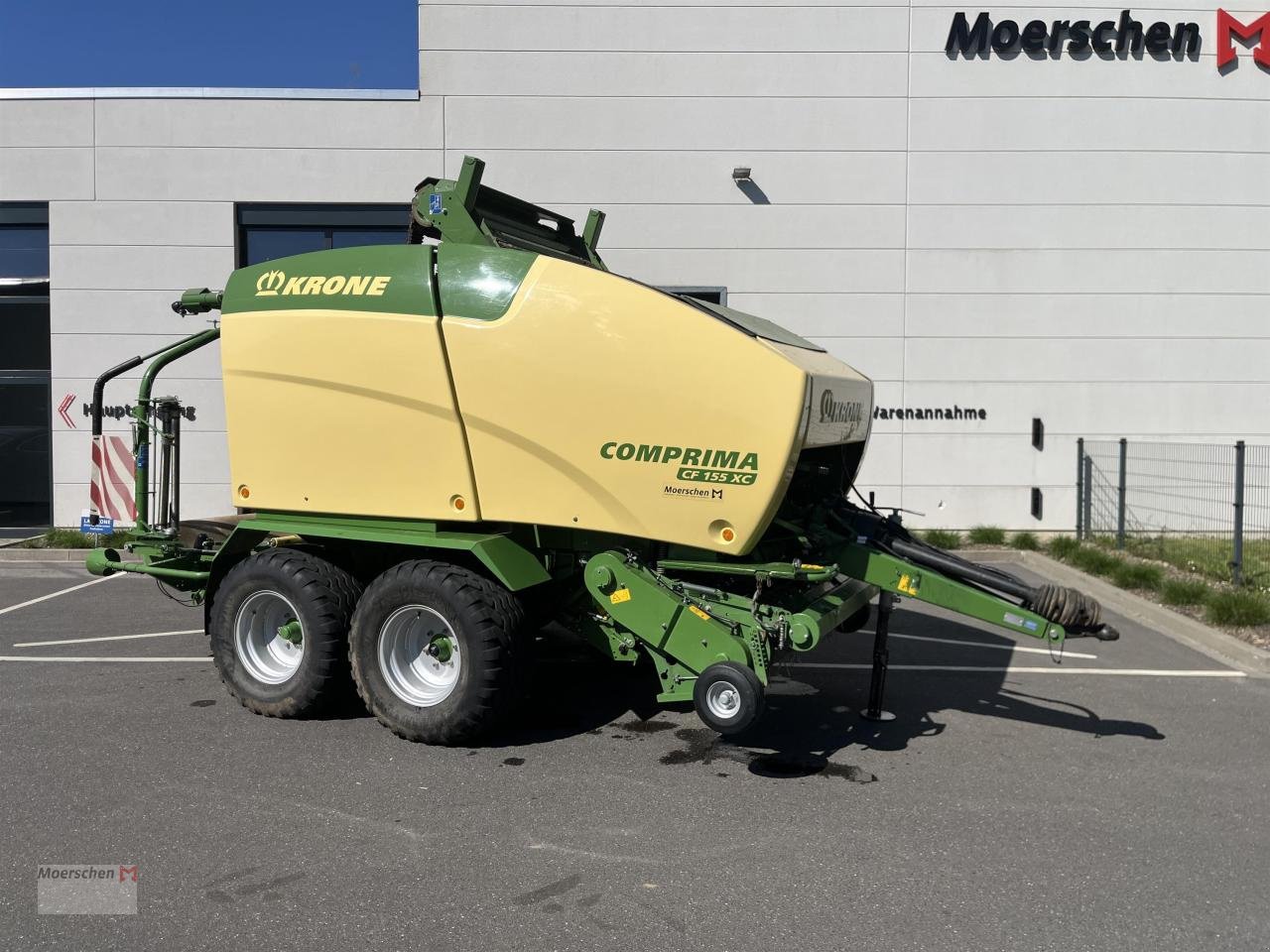 Rundballenwickelgerät des Typs Krone Comprima CF 155XC, Gebrauchtmaschine in Tönisvorst (Bild 1)