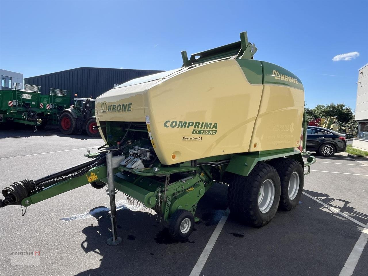 Rundballenwickelgerät des Typs Krone Comprima CF 155XC, Gebrauchtmaschine in Tönisvorst (Bild 2)