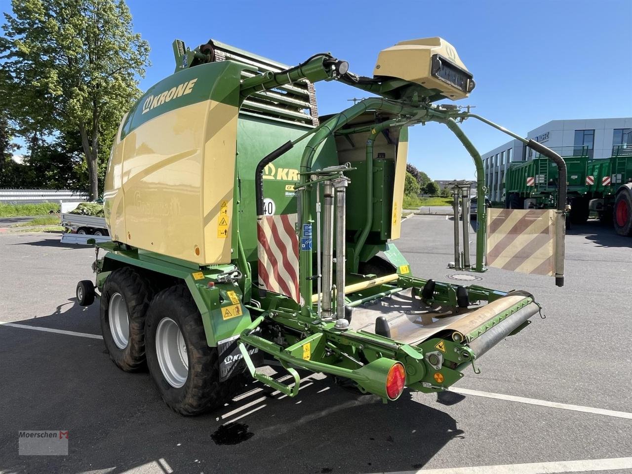 Rundballenwickelgerät des Typs Krone Comprima CF 155XC, Gebrauchtmaschine in Tönisvorst (Bild 3)