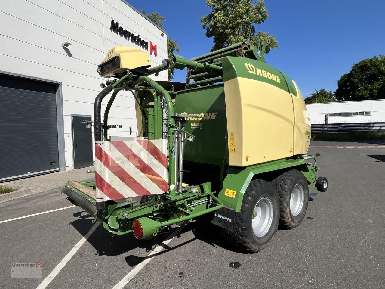 Rundballenwickelgerät des Typs Krone Comprima CF 155XC, Gebrauchtmaschine in Tönisvorst (Bild 4)