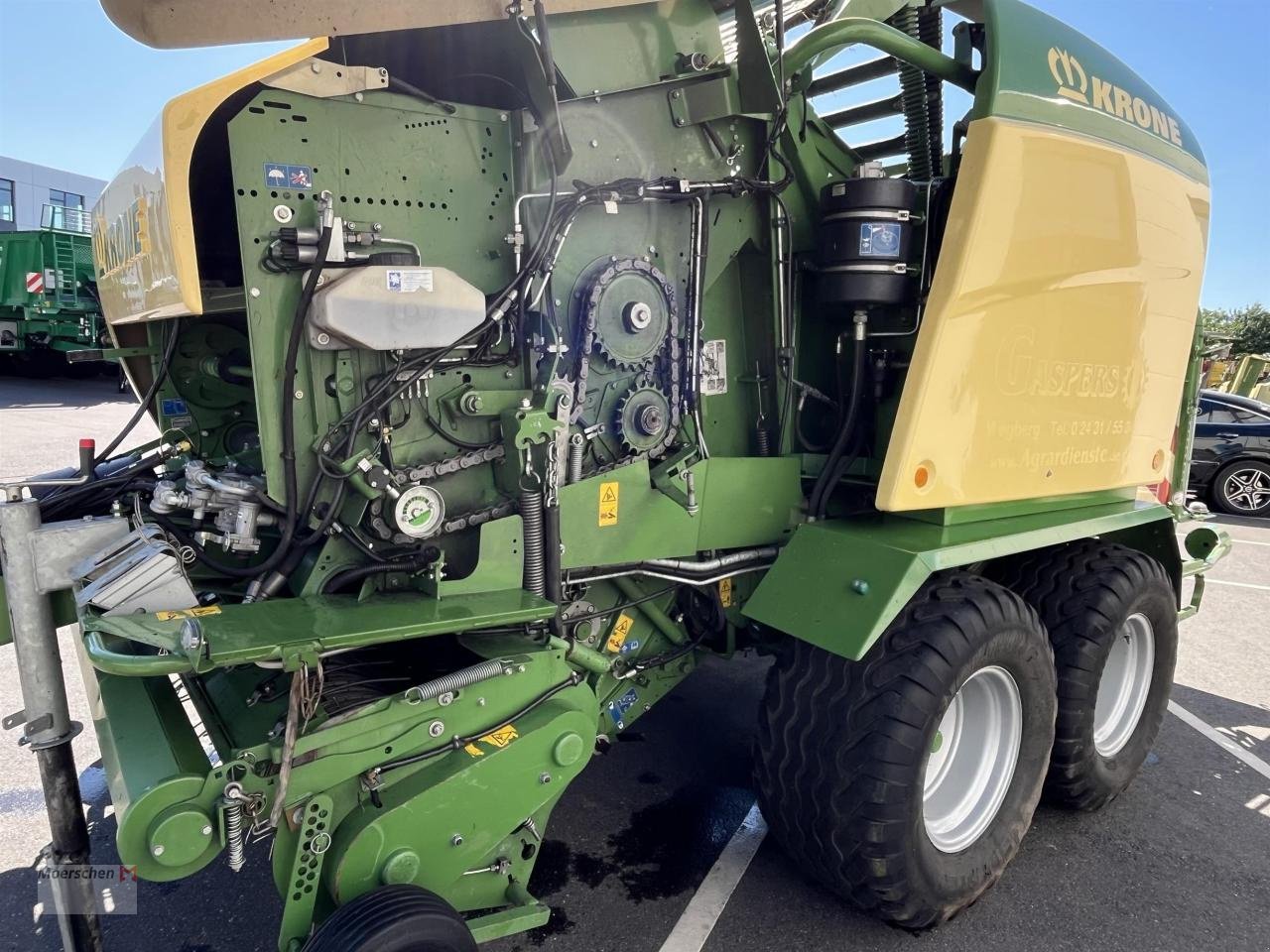 Rundballenwickelgerät des Typs Krone Comprima CF 155XC, Gebrauchtmaschine in Tönisvorst (Bild 5)