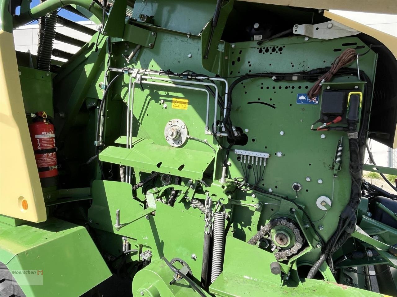 Rundballenwickelgerät des Typs Krone Comprima CF 155XC, Gebrauchtmaschine in Tönisvorst (Bild 6)