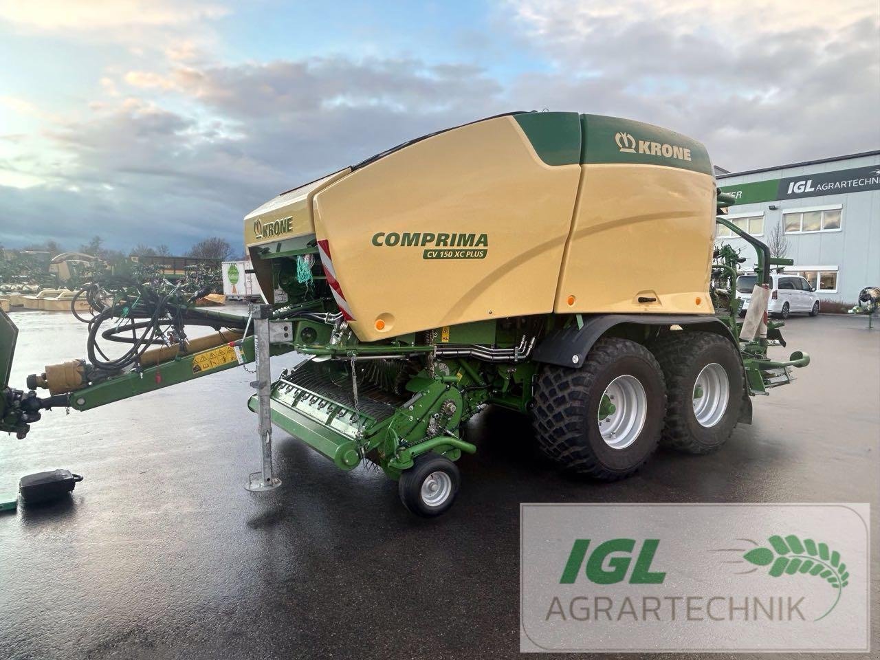 Rundballenwickelgerät типа Krone Comprima CV 150 Plus, Gebrauchtmaschine в Nabburg (Фотография 5)