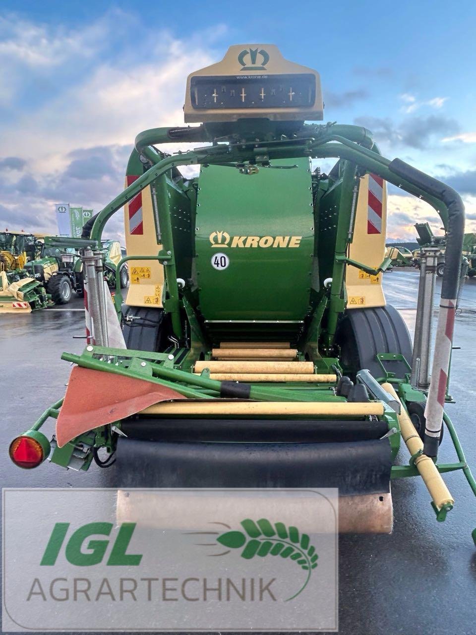 Rundballenwickelgerät типа Krone Comprima CV 150 Plus, Gebrauchtmaschine в Nabburg (Фотография 9)