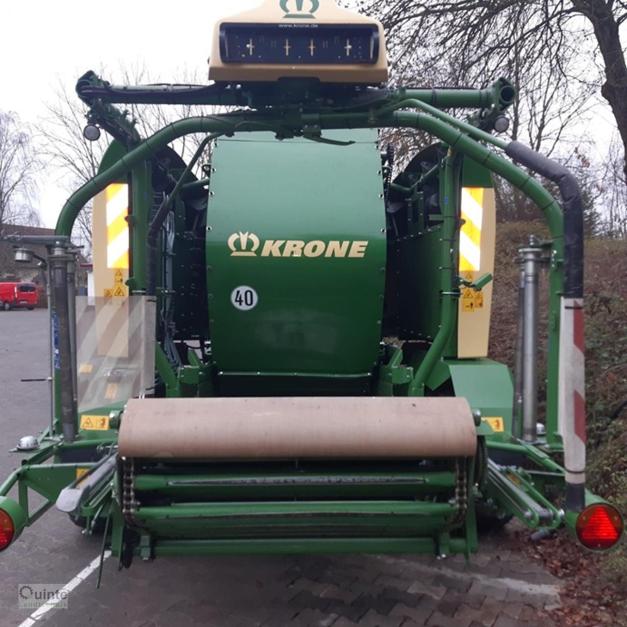 Rundballenwickelgerät des Typs Krone Comprima CV 150 XC, Gebrauchtmaschine in Lichtenau-Kleinenberg (Bild 3)
