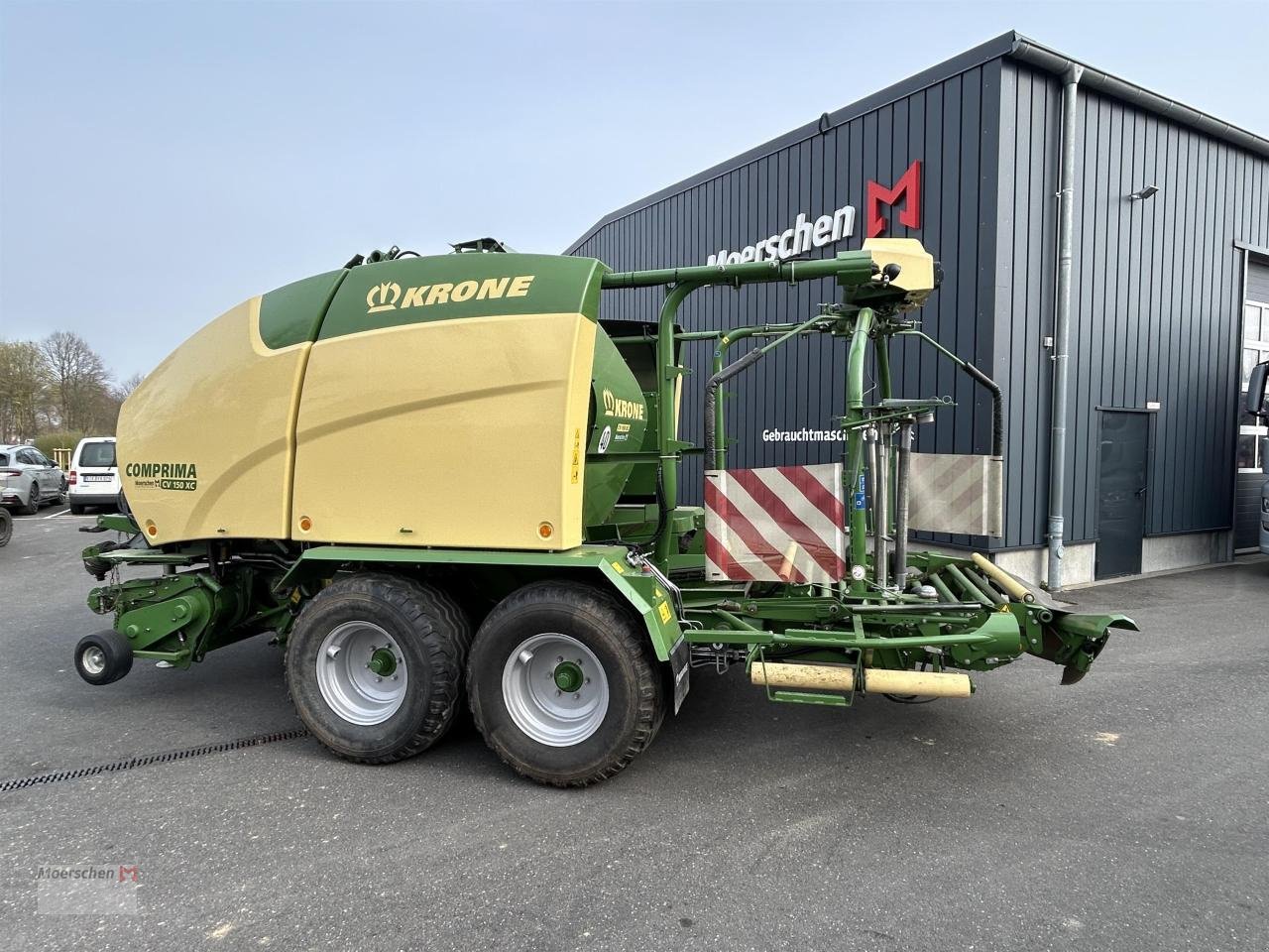 Rundballenwickelgerät tip Krone Comprima CV150 XC, Gebrauchtmaschine in Tönisvorst (Poză 2)