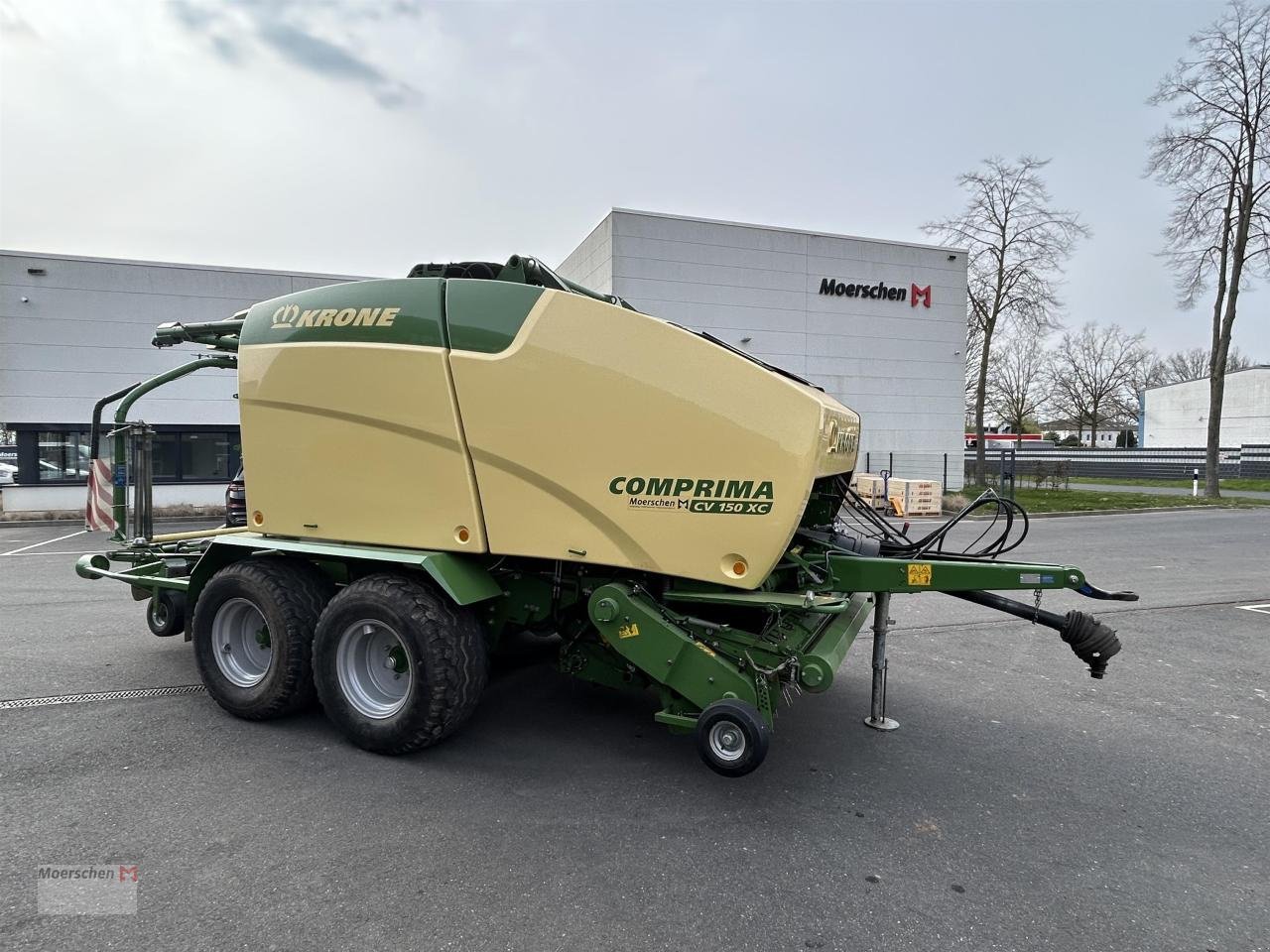 Rundballenwickelgerät tip Krone Comprima CV150 XC, Gebrauchtmaschine in Tönisvorst (Poză 3)