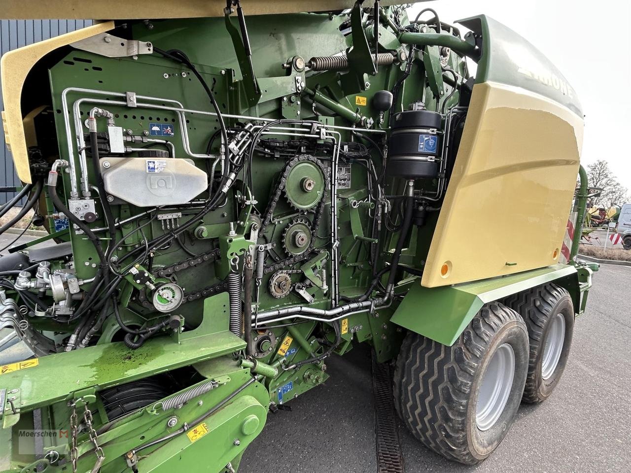 Rundballenwickelgerät tip Krone Comprima CV150 XC, Gebrauchtmaschine in Tönisvorst (Poză 5)