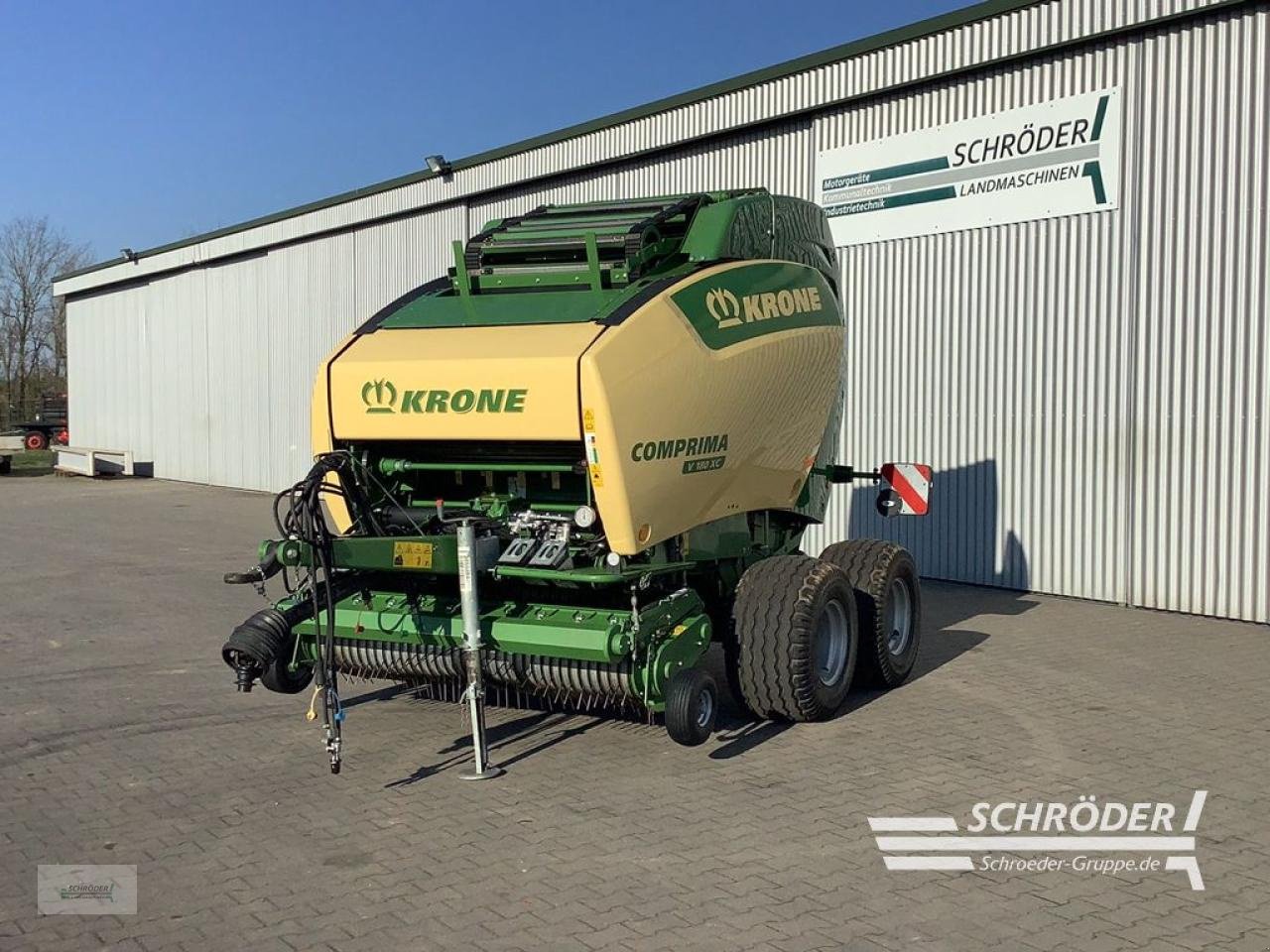 Rundballenwickelgerät des Typs Krone COMPRIMA V 180 XC, Gebrauchtmaschine in Schwarmstedt (Bild 2)