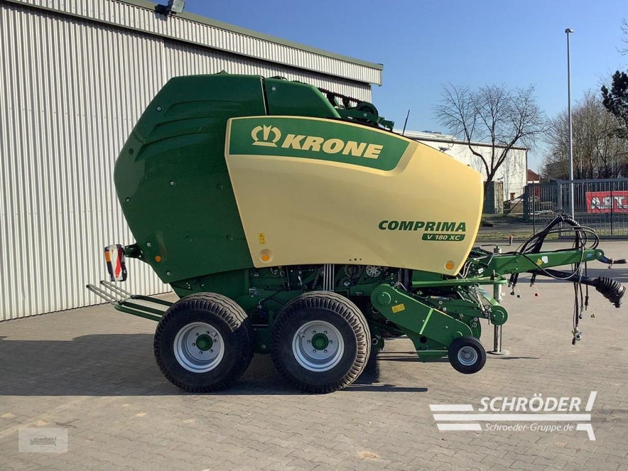 Rundballenwickelgerät des Typs Krone COMPRIMA V 180 XC, Gebrauchtmaschine in Schwarmstedt (Bild 5)