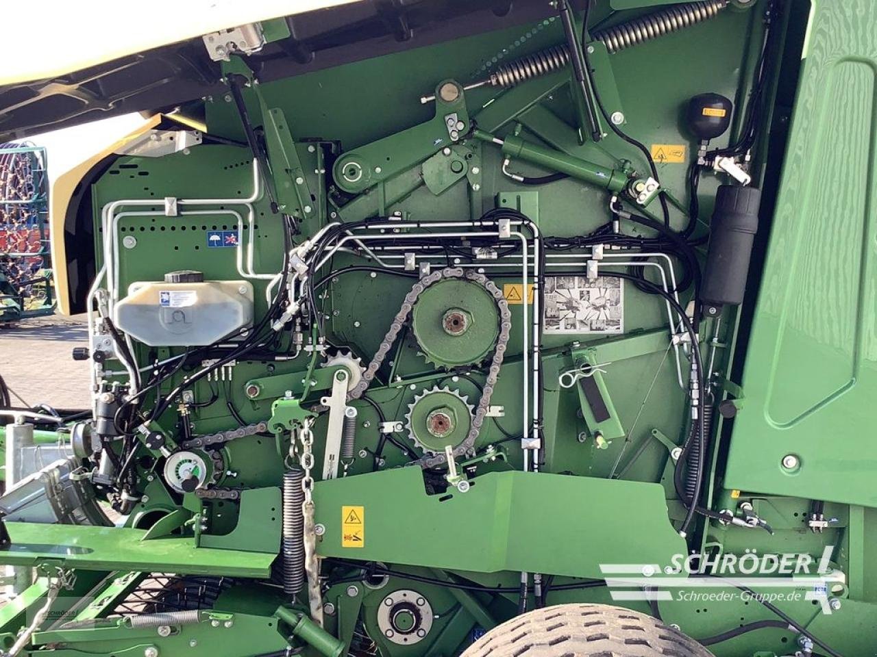 Rundballenwickelgerät des Typs Krone COMPRIMA V 180 XC, Gebrauchtmaschine in Schwarmstedt (Bild 10)