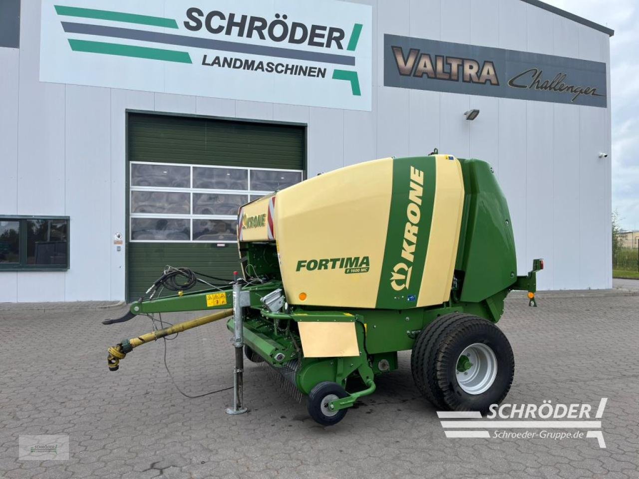 Rundballenwickelgerät des Typs Krone FORTIMA F 1600 MC, Gebrauchtmaschine in Leizen (Bild 1)