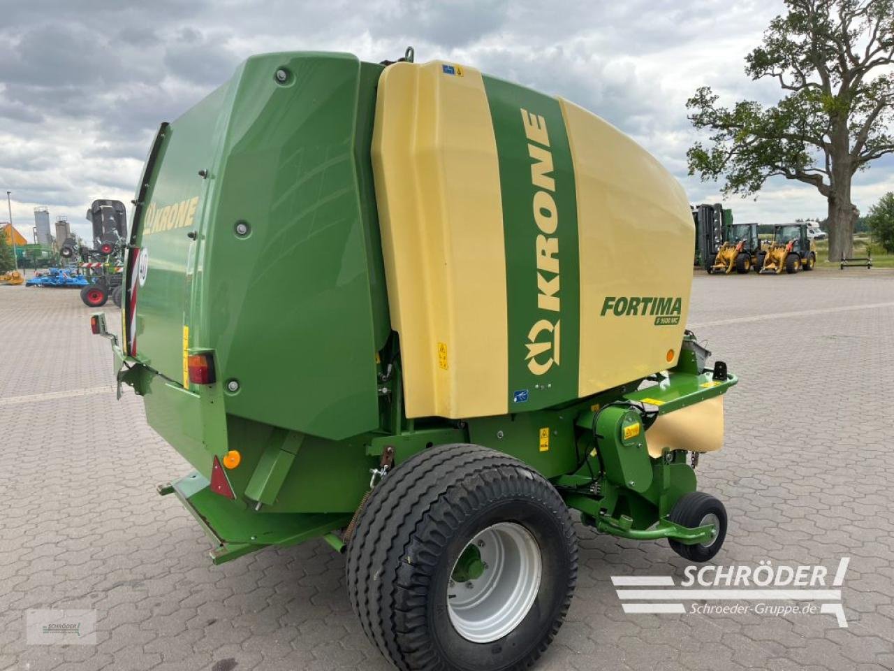 Rundballenwickelgerät des Typs Krone FORTIMA F 1600 MC, Gebrauchtmaschine in Leizen (Bild 5)