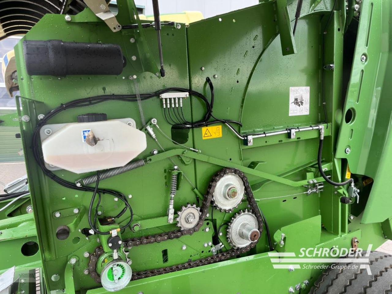 Rundballenwickelgerät des Typs Krone FORTIMA F 1600 MC, Gebrauchtmaschine in Leizen (Bild 12)