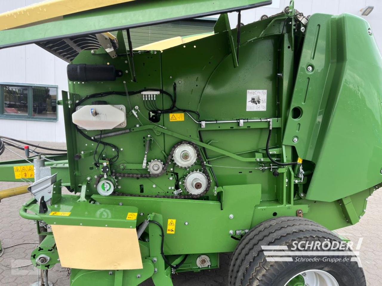 Rundballenwickelgerät des Typs Krone FORTIMA F 1600 MC, Gebrauchtmaschine in Leizen (Bild 13)