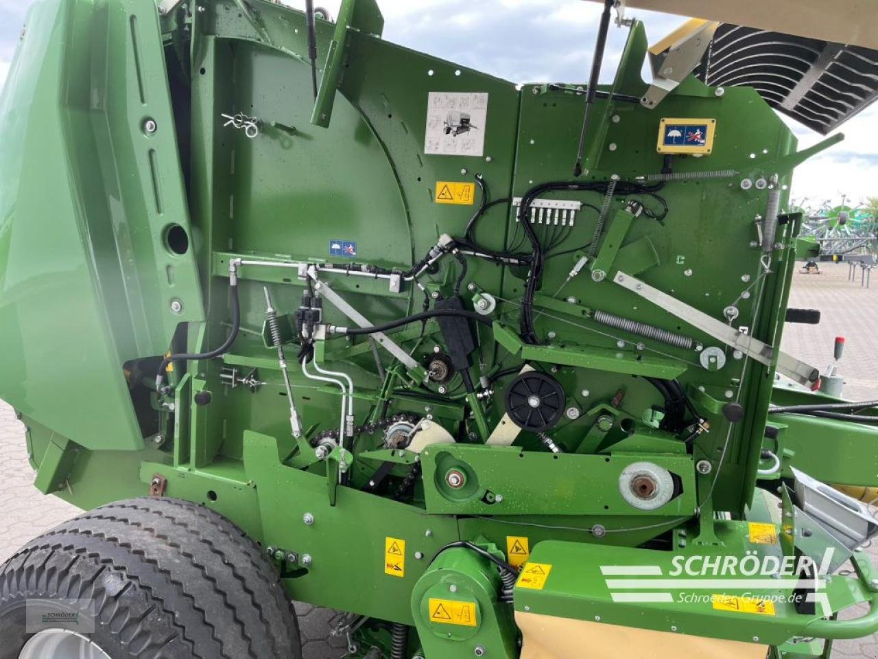 Rundballenwickelgerät des Typs Krone FORTIMA F 1600 MC, Gebrauchtmaschine in Leizen (Bild 14)