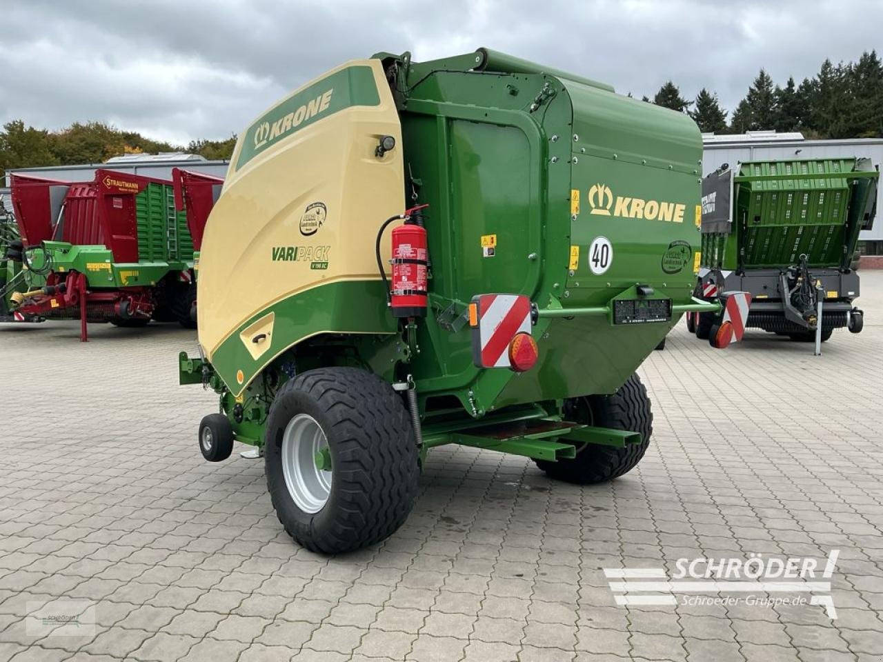 Rundballenwickelgerät του τύπου Krone VARIPACK V 190 XC, Gebrauchtmaschine σε Hemmoor (Φωτογραφία 10)