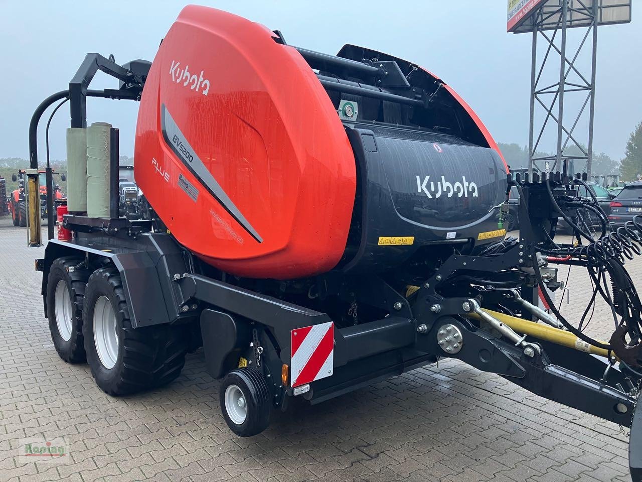 Rundballenwickelgerät des Typs Kubota BV 5200 Plus, Gebrauchtmaschine in Bakum (Bild 5)