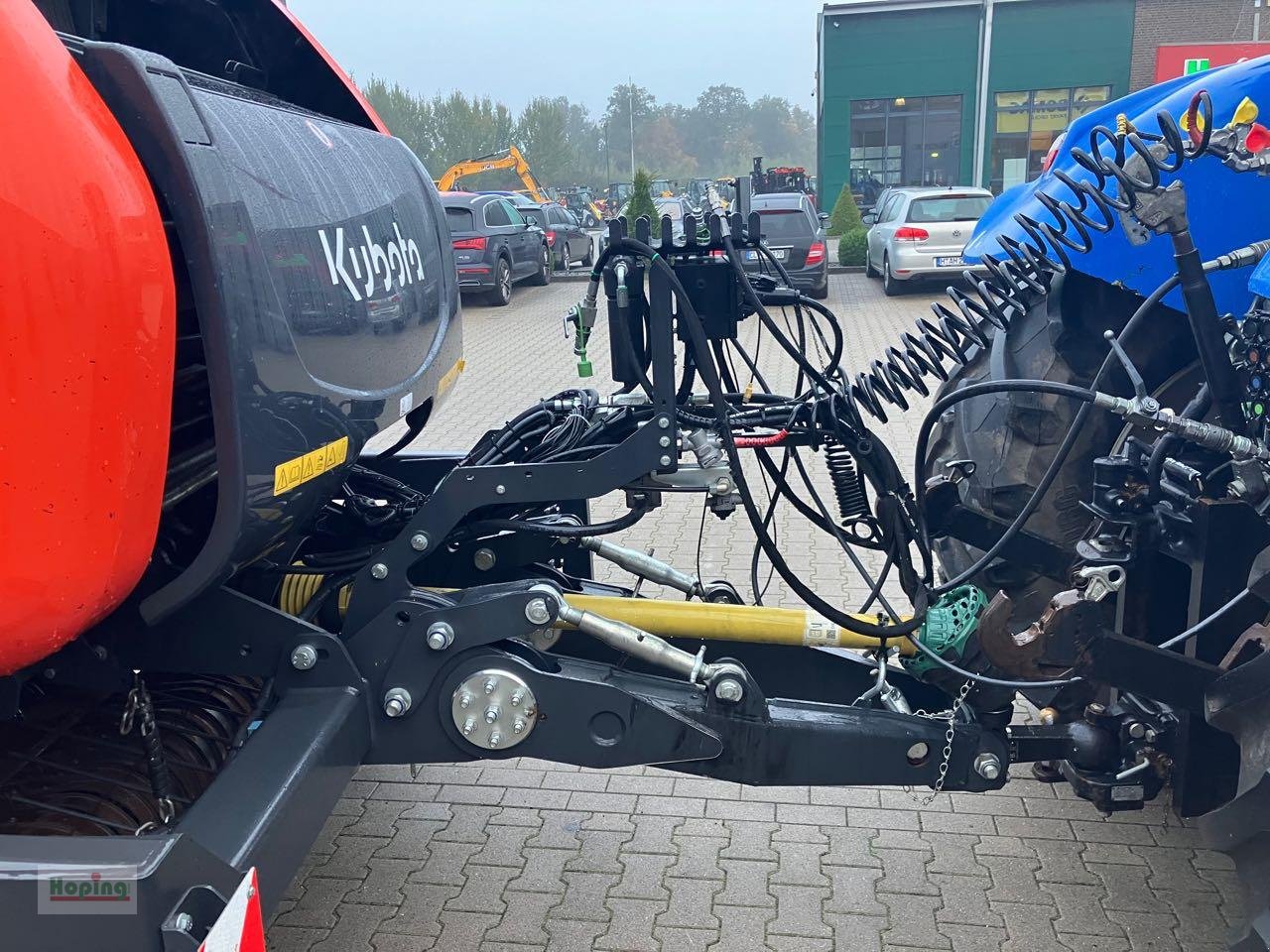 Rundballenwickelgerät des Typs Kubota BV 5200 Plus, Gebrauchtmaschine in Bakum (Bild 7)