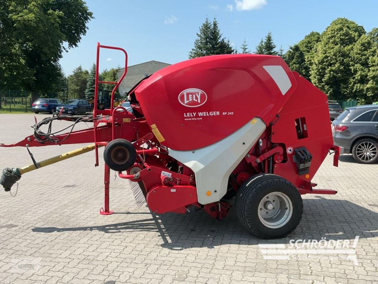 Rundballenwickelgerät des Typs Lely RP 245, Gebrauchtmaschine in Penzlin (Bild 4)