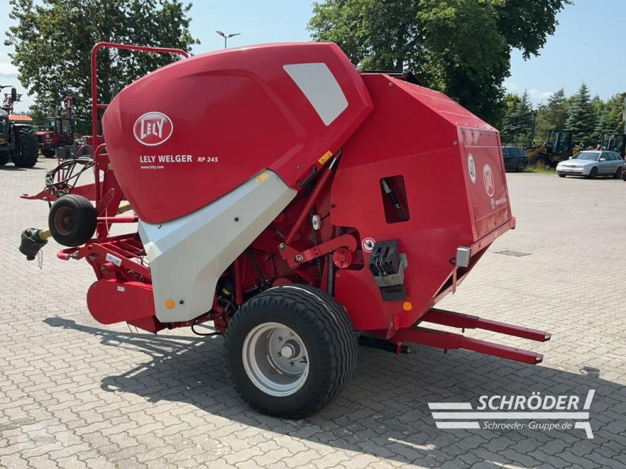 Rundballenwickelgerät des Typs Lely RP 245, Gebrauchtmaschine in Penzlin (Bild 5)