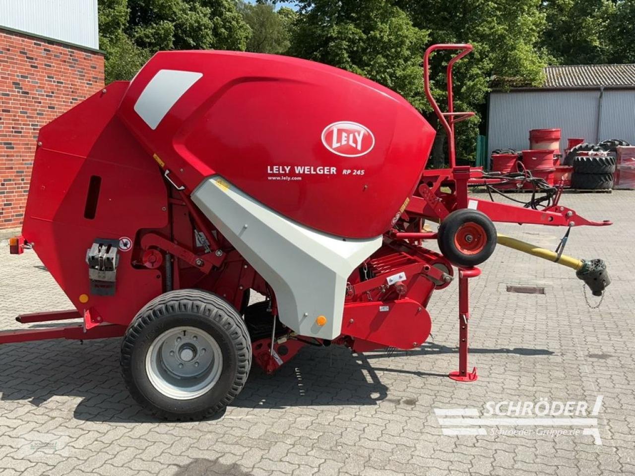 Rundballenwickelgerät des Typs Lely RP 245, Gebrauchtmaschine in Penzlin (Bild 9)