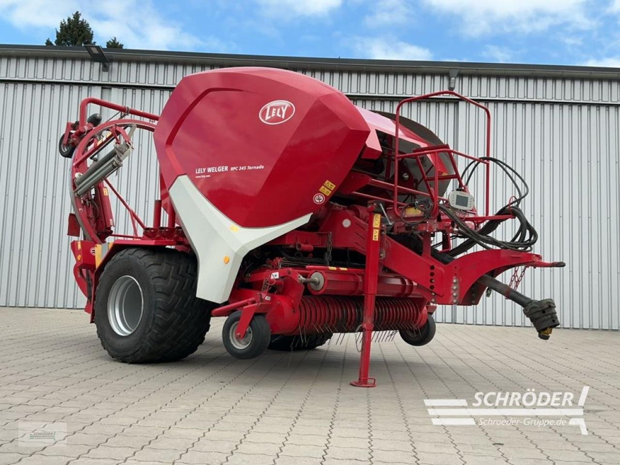 Rundballenwickelgerät des Typs Lely RPC 245 TORNADO, Gebrauchtmaschine in Hemmoor (Bild 2)