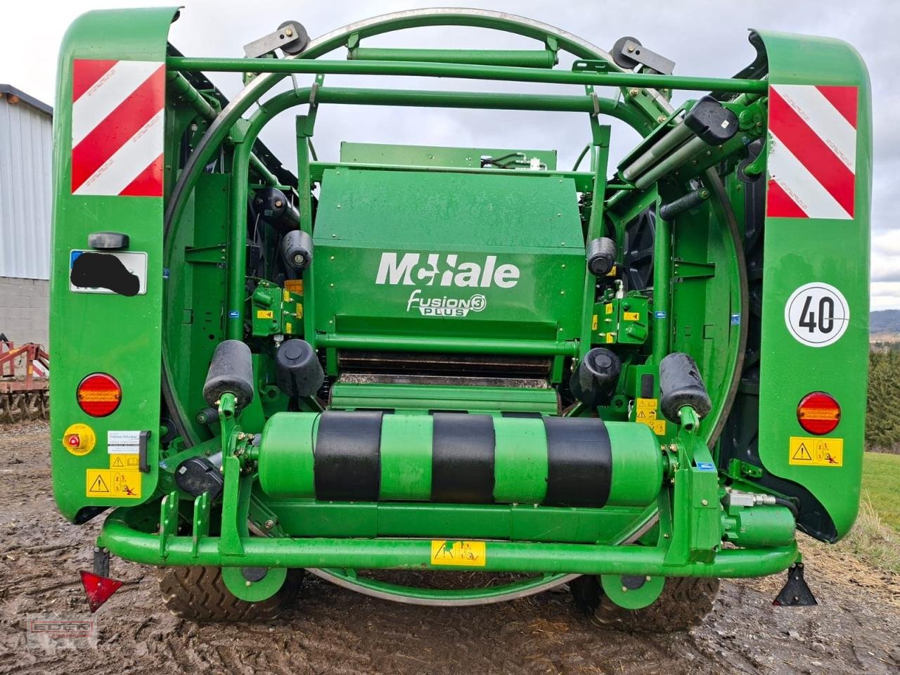 Rundballenwickelgerät des Typs McHale Fusion 3 Plus, Gebrauchtmaschine in Wlpertskirchen (Bild 3)