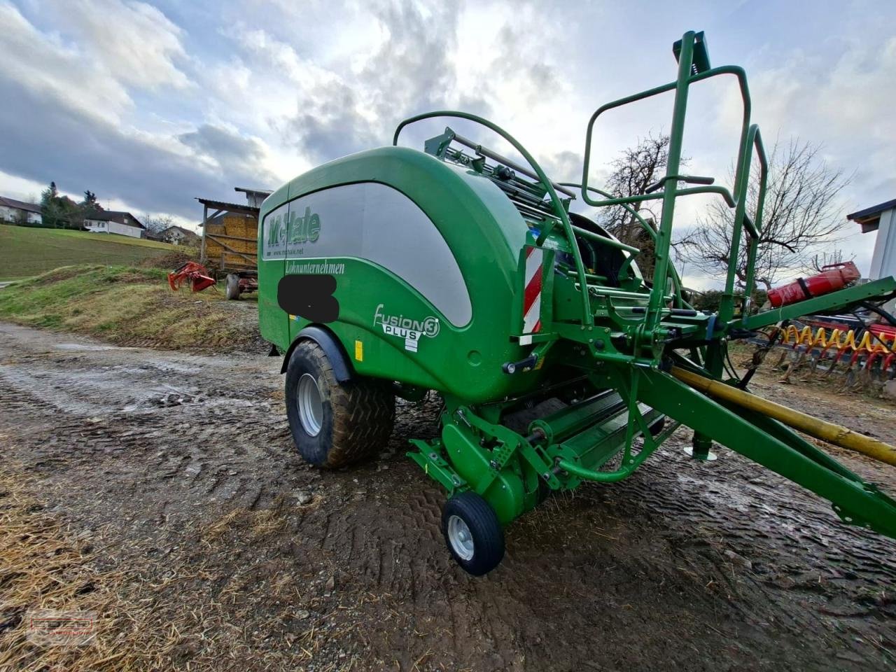 Rundballenwickelgerät des Typs McHale Fusion 3 Plus, Gebrauchtmaschine in Wlpertskirchen (Bild 4)
