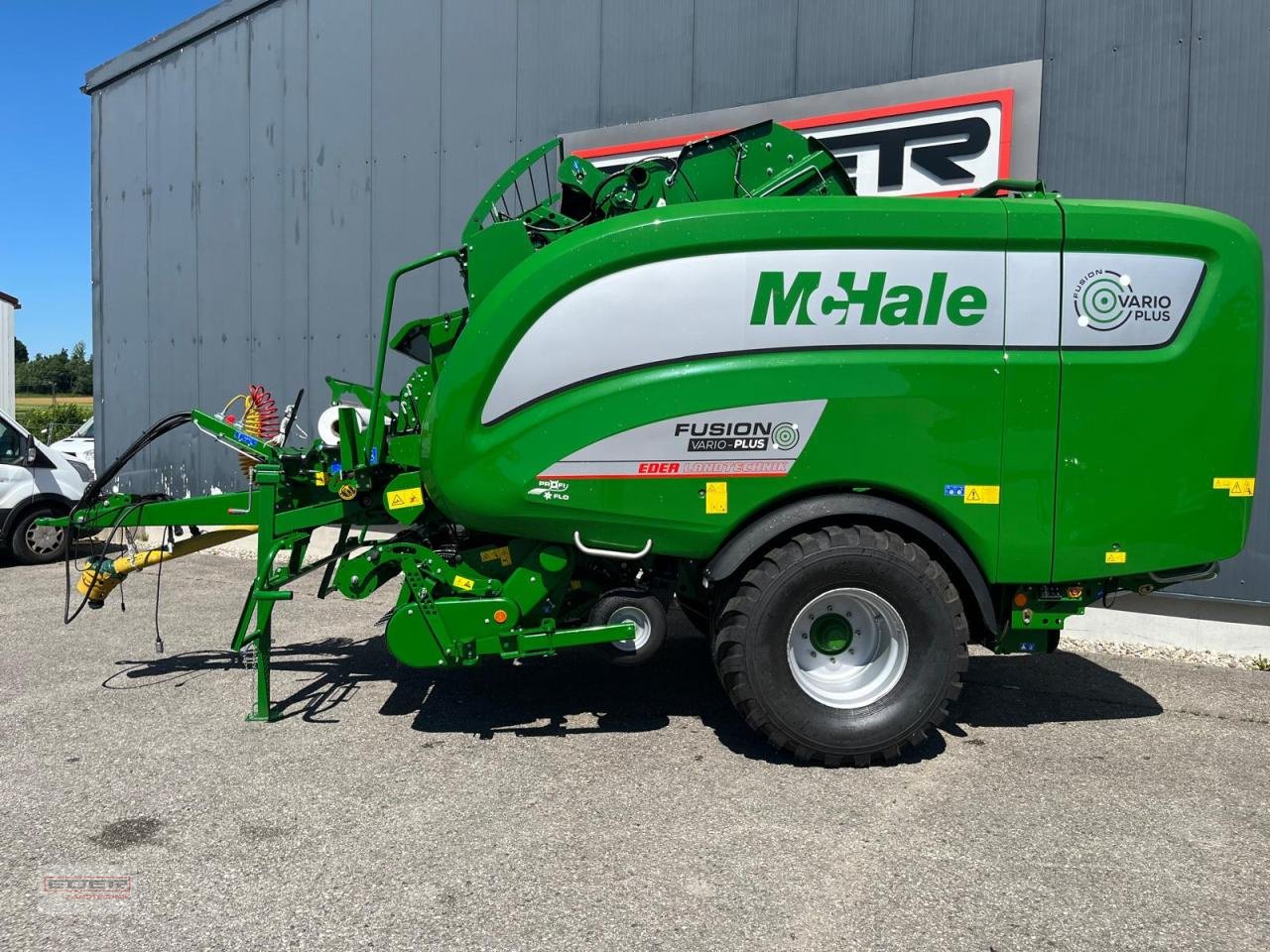 Rundballenwickelgerät des Typs McHale Fusion Vario Plus, Vorführmaschine in Tuntenhausen (Bild 7)