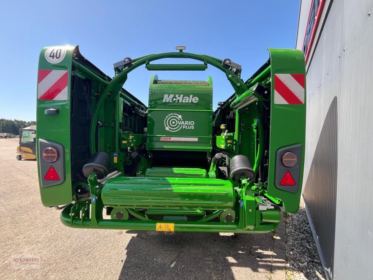 Rundballenwickelgerät des Typs McHale Fusion Vario Plus, Vorführmaschine in Tuntenhausen (Bild 8)