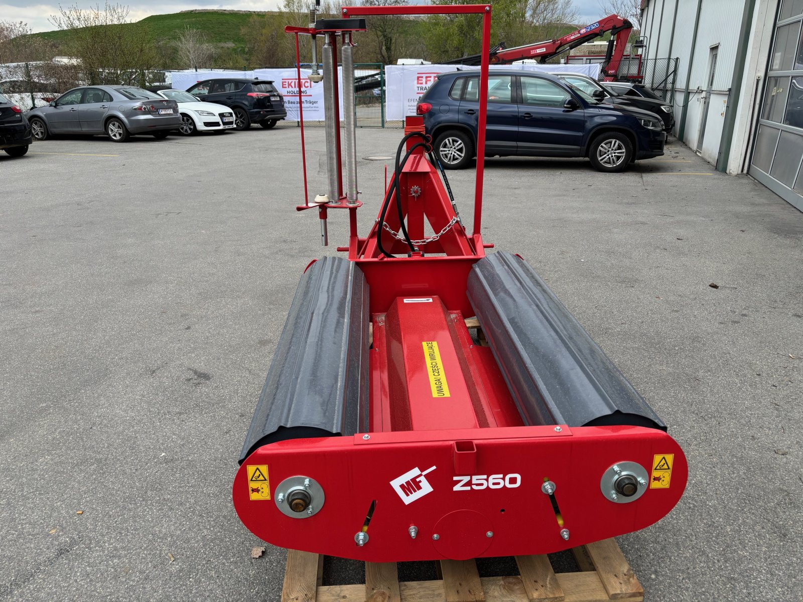 Rundballenwickelgerät des Typs Metal-Fach Z 560 Wickelmaschine, Neumaschine in Gerasdorf (Bild 3)