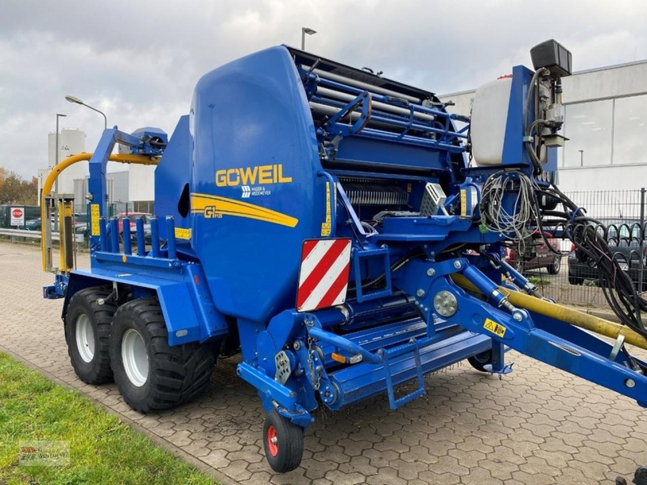 Rundballenwickelgerät des Typs Sonstige GÖWEIL G1 F125 PRESS-WICKELKOMBI, Gebrauchtmaschine in Oyten (Bild 4)