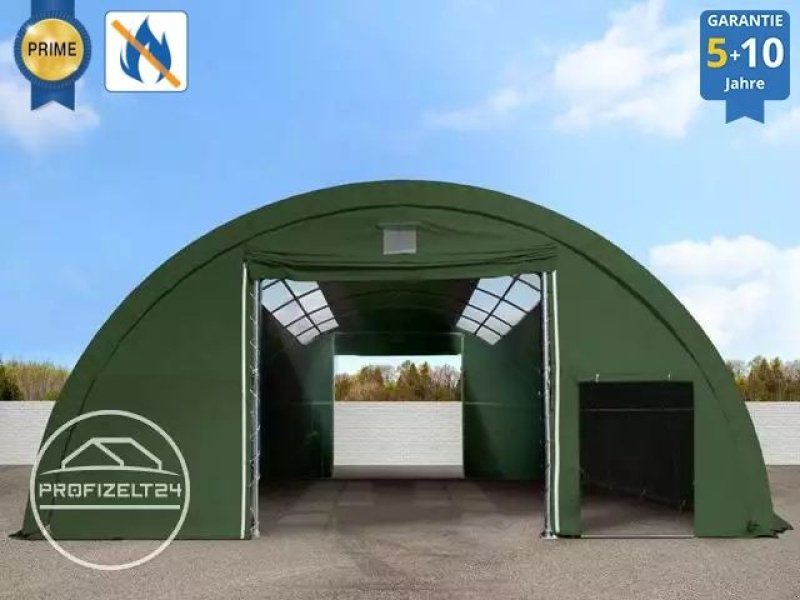 Rundbogenhalle des Typs Toolport Rundbogenhalle 9,15x12m Zelthalle Weidezelt Lagerzelt Garage Halle Unterstand, Neumaschine in Norderstedt (Bild 2)