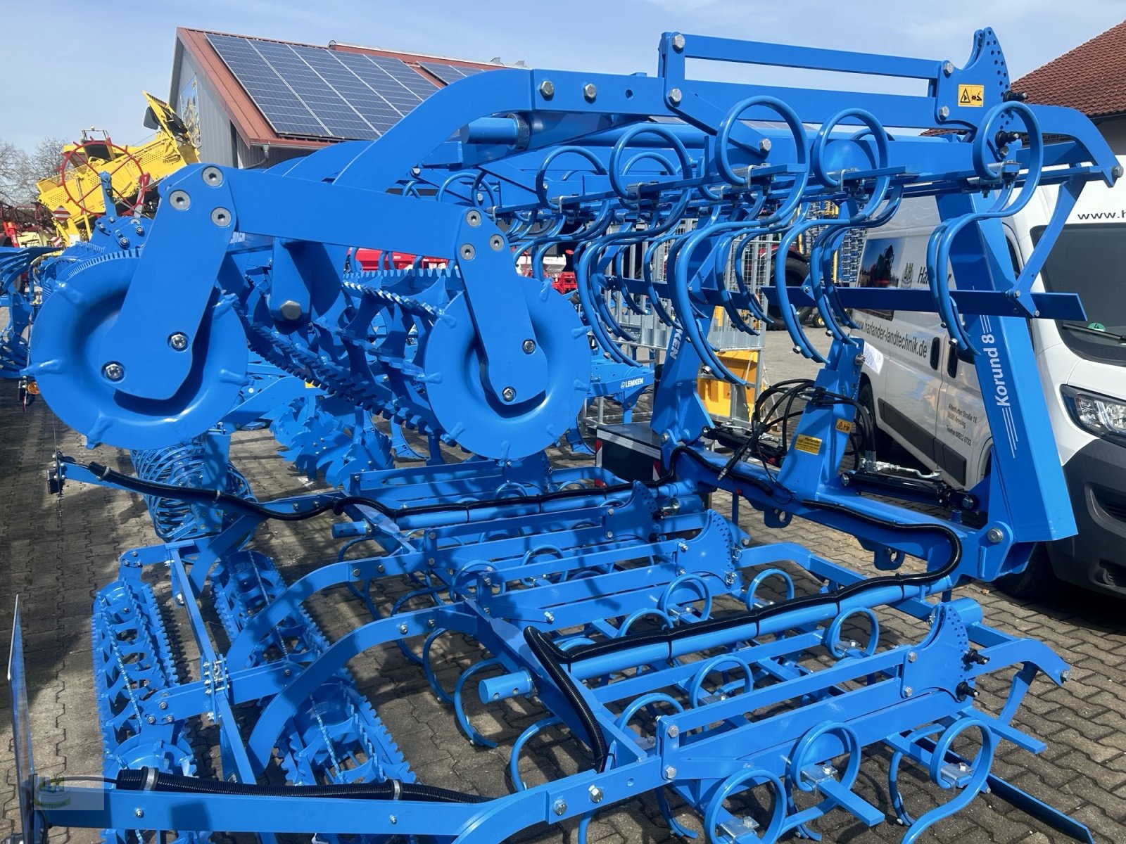 Saatbettkombination/Eggenkombination van het type Lemken Korund 8/600 K, Neumaschine in Aresing (Foto 3)