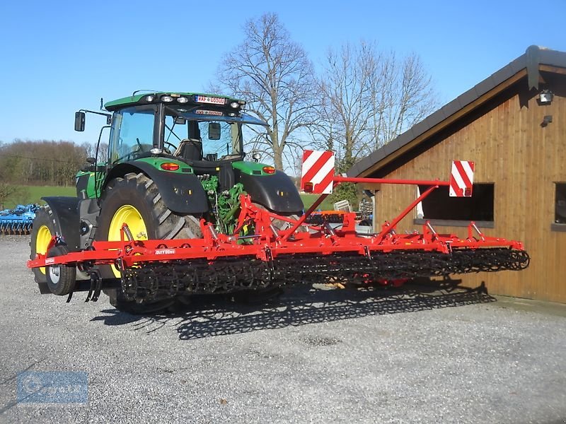 Saatbettkombination/Eggenkombination des Typs Quivogne Vibroculteur Federzinkenegge 6,10m, Planierschiene, 4 Stützräder, Doppelkrümmelwalze--, Neumaschine in Ennigerloh (Bild 9)