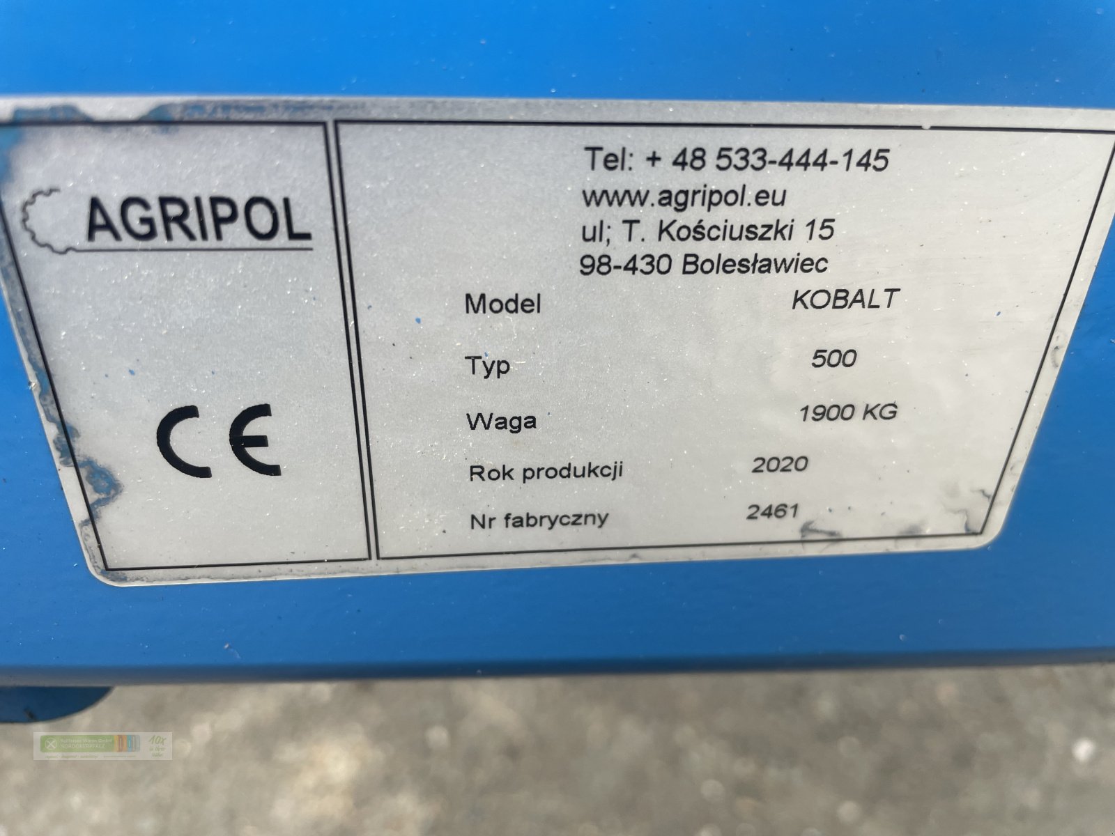 Saatbettkombination typu Agripol Kobalt 500, Gebrauchtmaschine v Waldsassen (Obrázek 5)