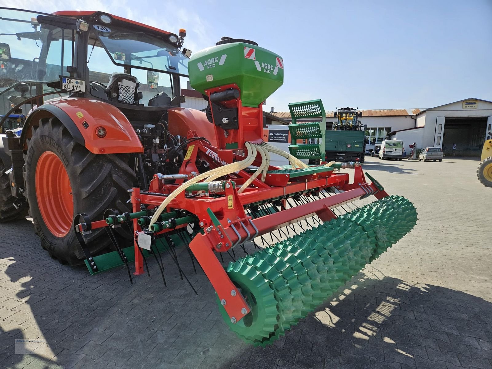 Saatbettkombination del tipo Agro-Masz GRASS 300, Gebrauchtmaschine en Erlbach (Imagen 5)