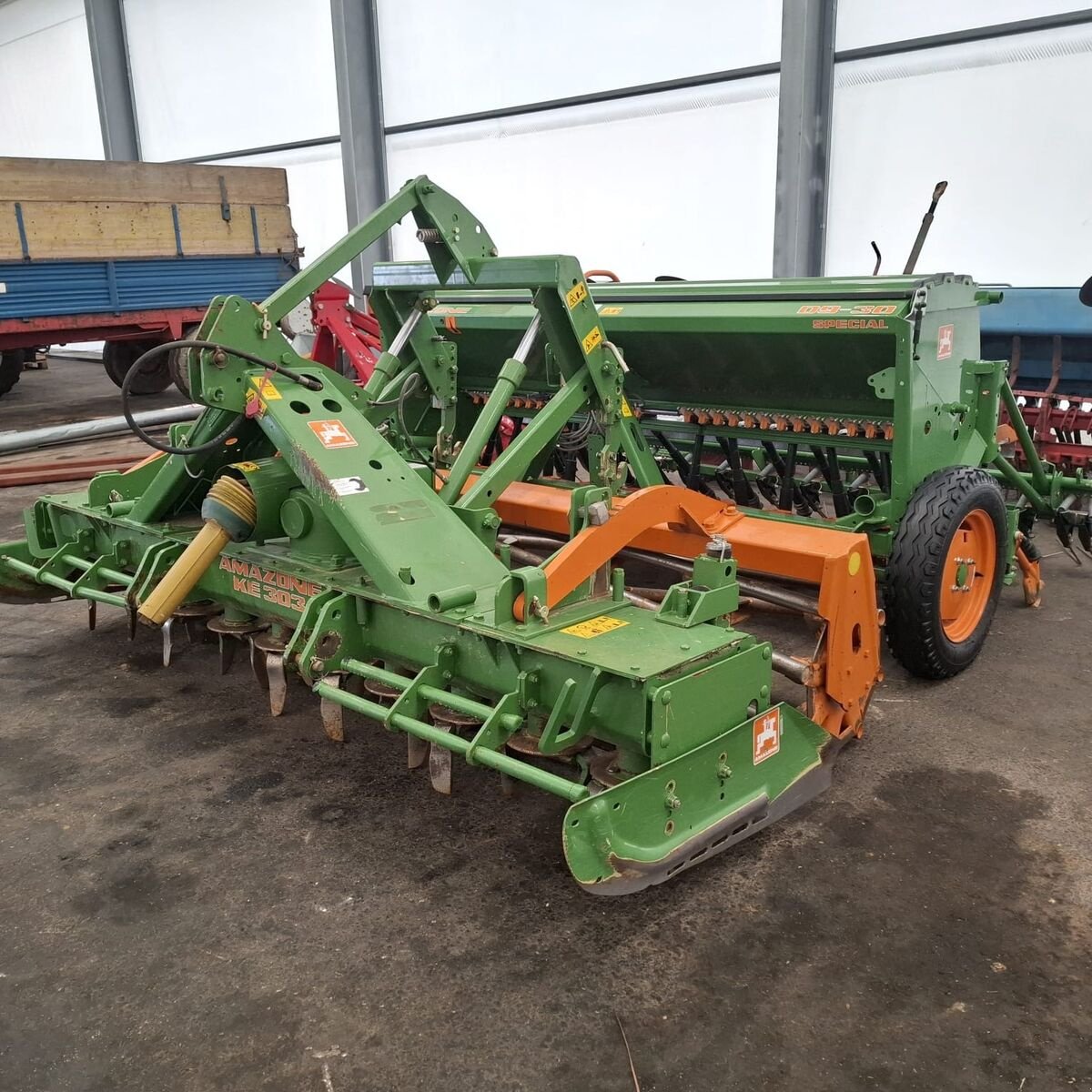 Saatbettkombination от тип Amazone D9-30, Gebrauchtmaschine в Gundertshausen (Снимка 7)