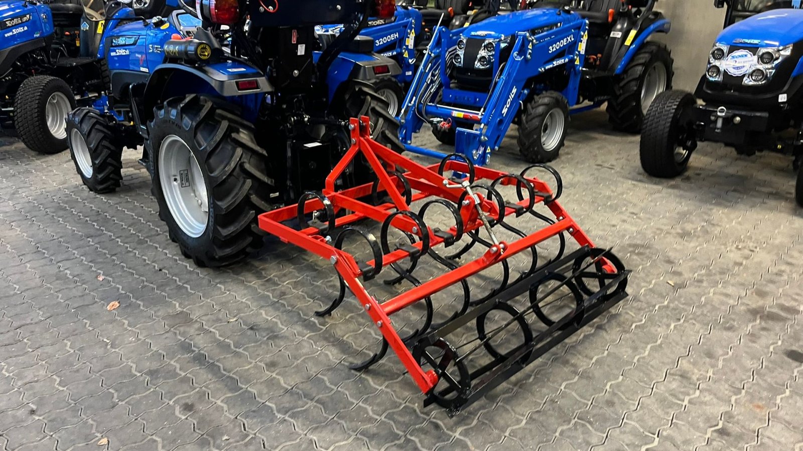 Saatbettkombination del tipo Bawi Tec Såbedsharve Fabriksny 120cm med efterruller som er justerbare i højden., Gebrauchtmaschine en Lintrup (Imagen 1)